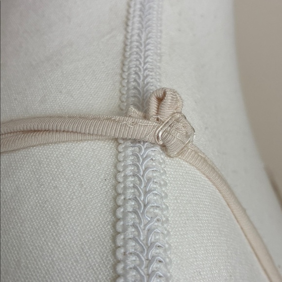 Coastal Cowgirl Southern Stitch Lace Trimmed Cream Neutral Dress Size XL - Picture 5 of 6